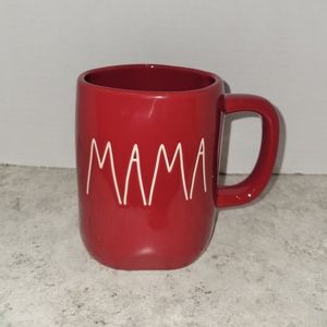 Rae Dunn Mama Red Ceramic Mug